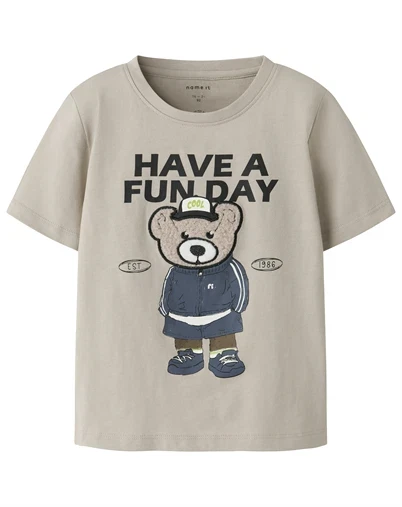 Name it - NMMDilka T-shirt - Chateau Gray